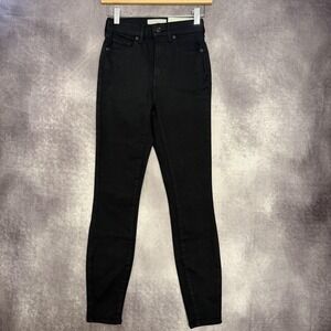 NEW Everlane Jeans‎ Women Size 24 Black Feel-Good High Rise Skinny Stretch Denim